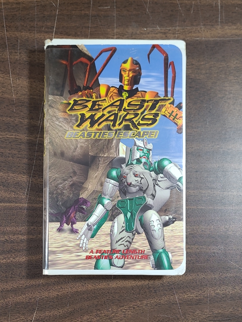 Beast Wars: Beasties Escape! VHS Movie Tape In Clamshell